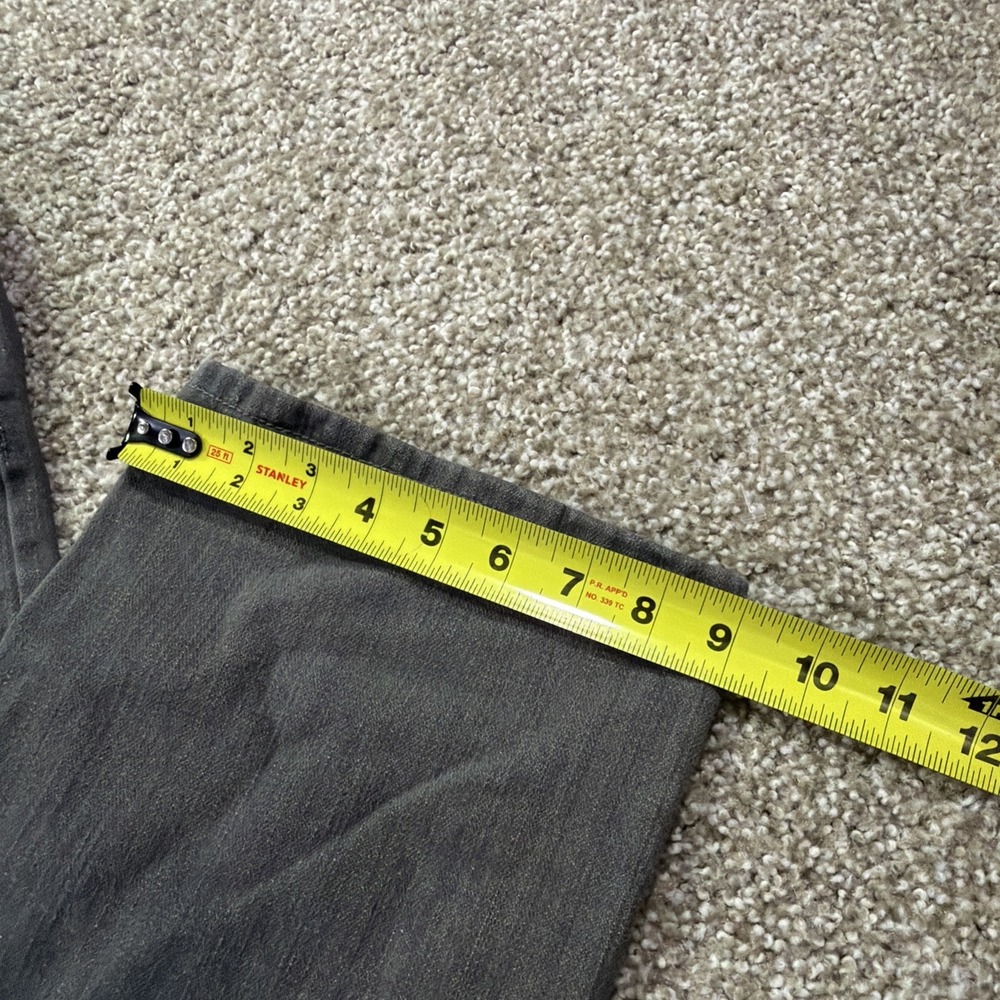 Y2K Raider Jeans Black Stonewashed Loose Fit Essentials Hiphop Style 34/32 - Picture 11 of 11